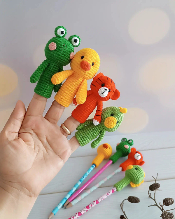 عروسک انگشتی حیوانات